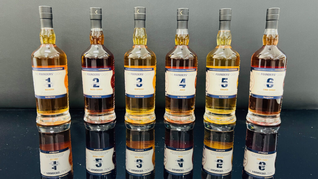 Christmas Whisky Giveaway - the 6 bottles